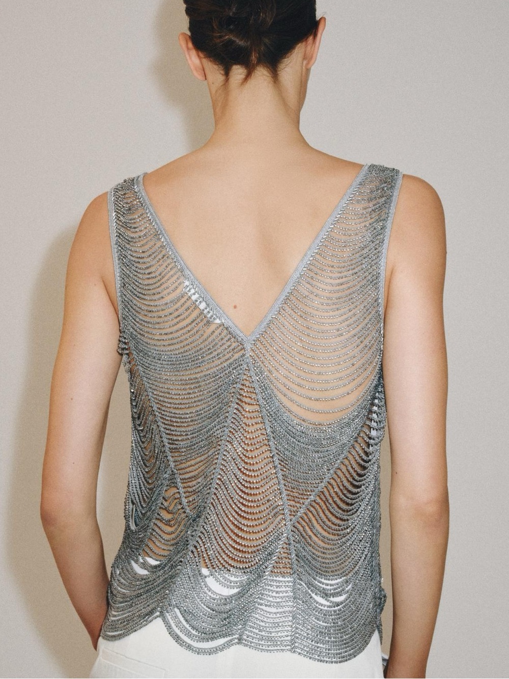 ZW COLLECTION BEADED TOP - Picture 5 of 15